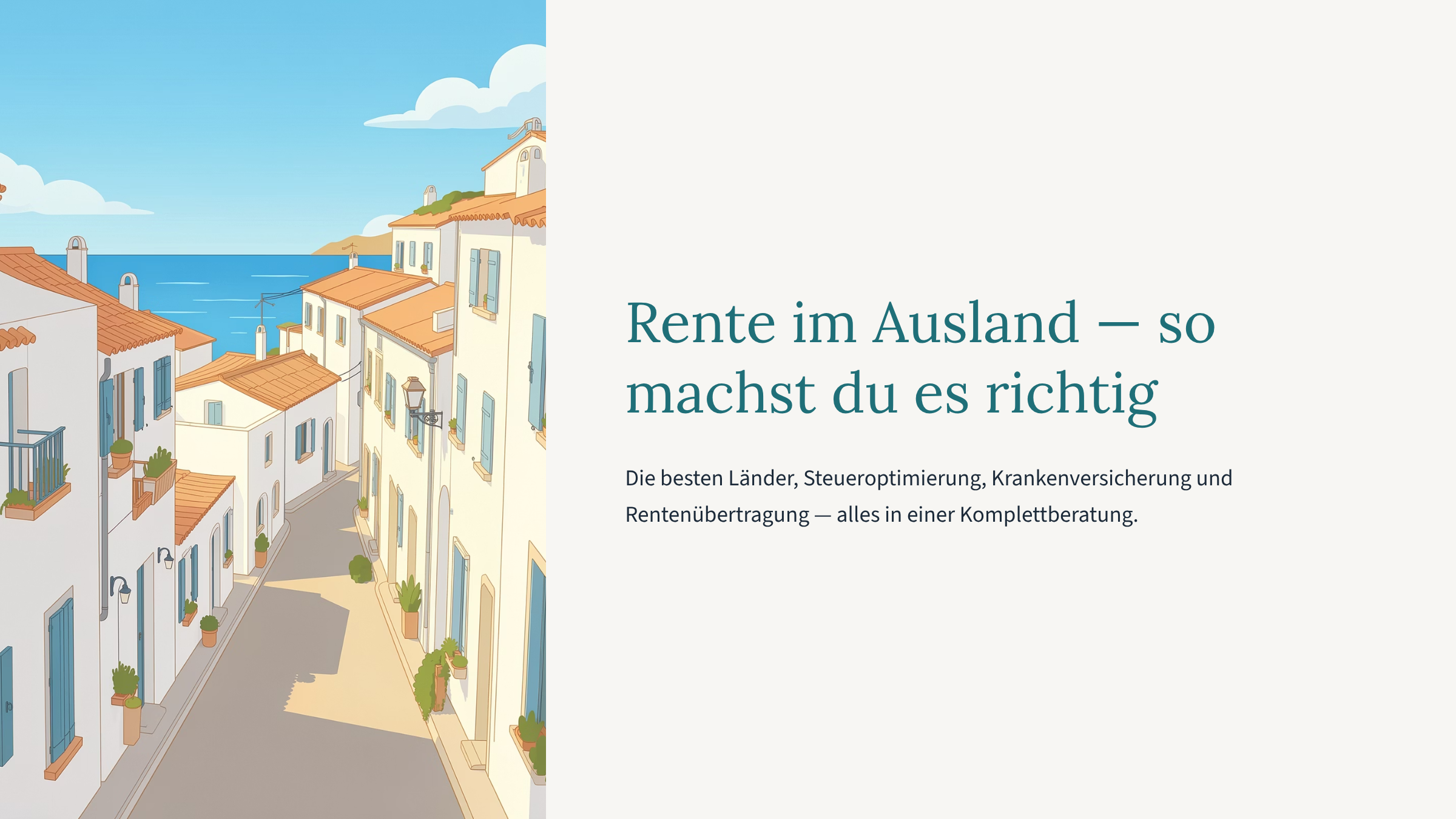 Auswandern im Ruhestand — sicher, legal und ohne Behördenchaos